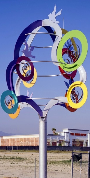 Nature's Cycle City of Rancho Cucamonga, CA - by Jill Casty Art